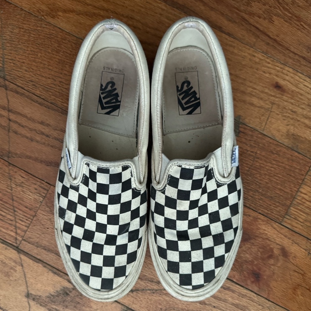 Vans OG Vault Checkerboard Slip On Sz 8.5